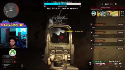 The sound of reloading while an enemy sees you.
