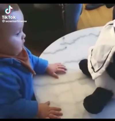 Fun fact: babies don’t have object permanence