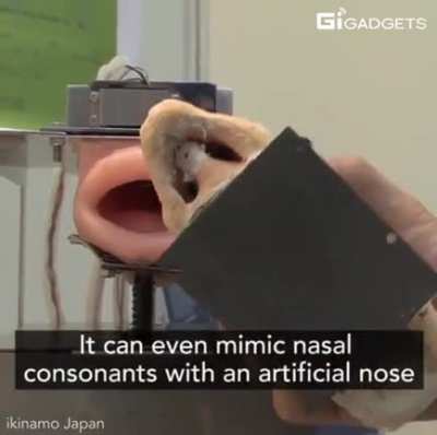 Yeah but it still talks...