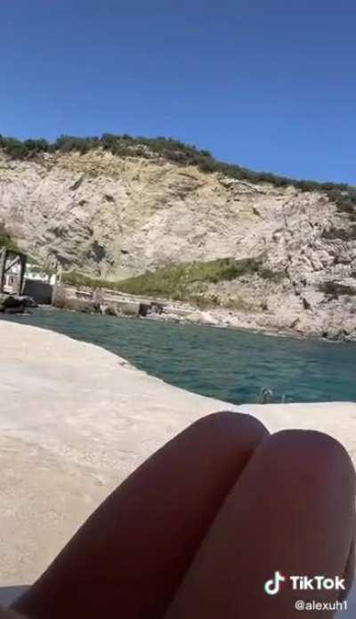 Big tits in bikini