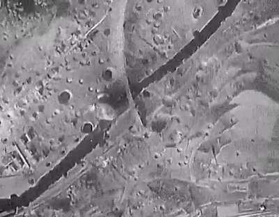 Building, loading, and dropping of the 22,000 LB “Grand Slam” bomb, the most powerful non-nuclear bomb dropped in combat until 2017 MOAB