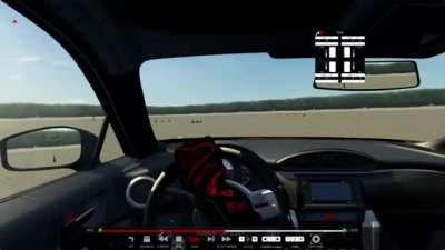 Found the old autoX creator mod for Assetto Corsa so I made a course (no sound, thx fraps)