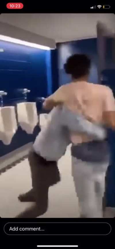 Shockingly romantic fight at my high school🥺