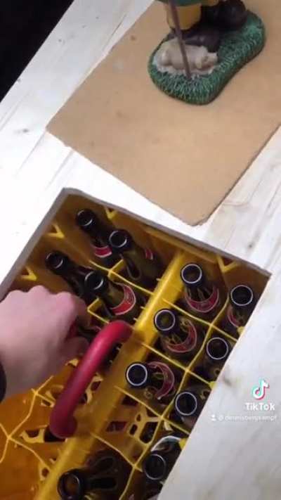 How to open a beer