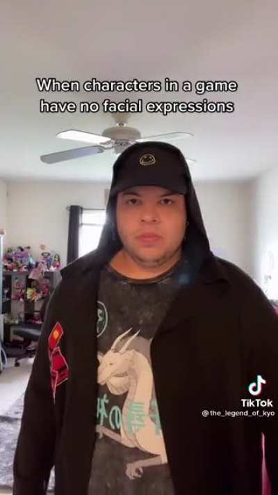 NPC with no facial expressions