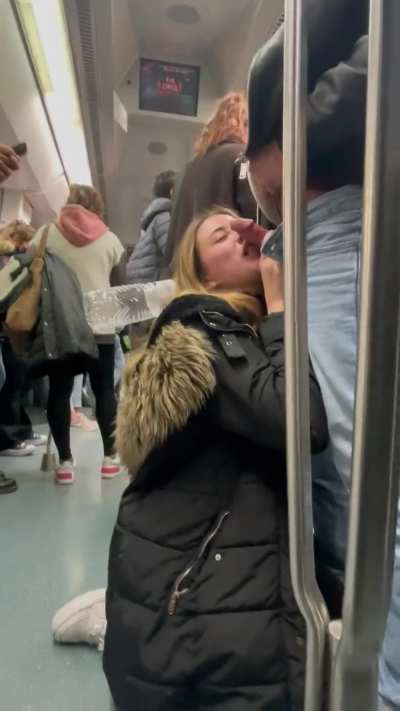 Train Blowjob