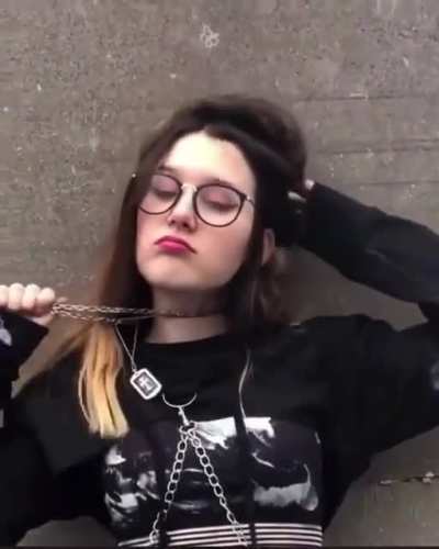 thinking it's cool to disrespect the grave and trying to make an edgy video