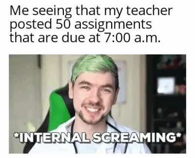 Internal screaming