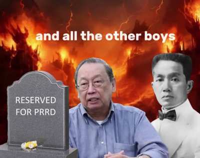 aguinaldo is also in hell coz he's from etivac