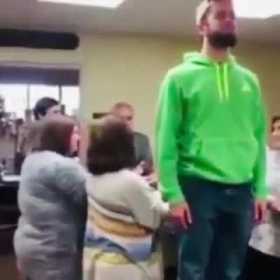 Trust fall gone wrong