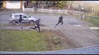 Blursed teens getting hit by car
