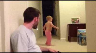 Pillow fighting your dad
