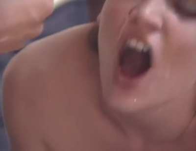 Spectacular slut fucked everywhere and covered in cum