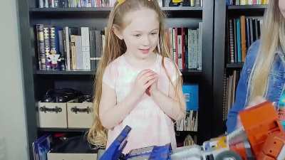 Undiluted genuine joy from daughter of CNET reviewer