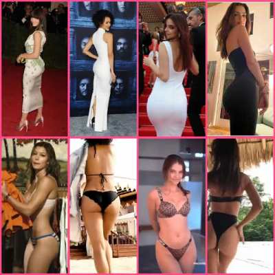 Booty: Jessica Biel vs Nathalie Emmanuel vs Barbara Palvin vs Emily Ratajkowski