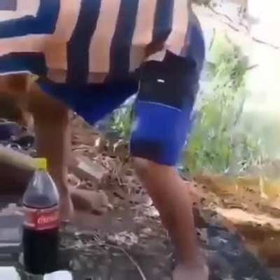 Ele só girou