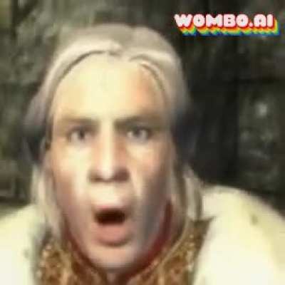 Uriel Septim VII singing Blinding Lights