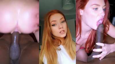 BBC and a hot Redhead