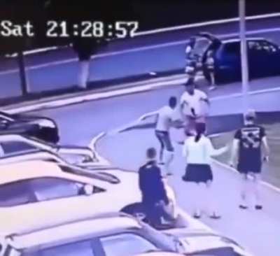 What a loser. Gets beaten even after stabbing someone.