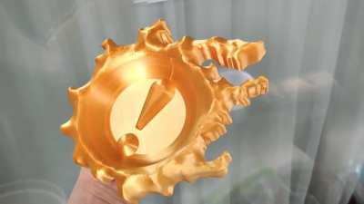 Created and 3D printed an MSQ style soap dish