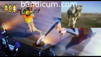 😅🤣😳مو<wbr>ريس لديه طفل صغير