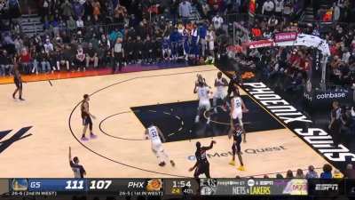 [Highlight] Otto Porter Jr steps up in the clutch knocking down back to back to back clutch jump shots to lead the Warriors to victory.