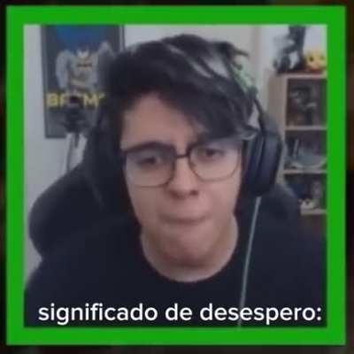O significado de desespero 