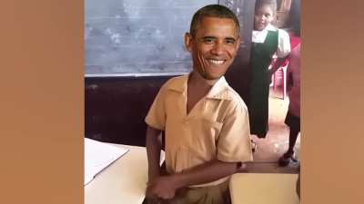 Obama thank you for sunshine and thank you for rain