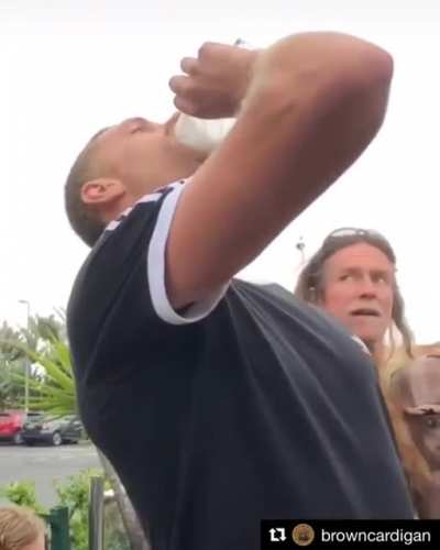 Drinking Beer