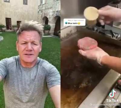 Gordon really doesn’t like this burger
