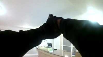 A woman calls a cop the “hard R” and dares him to shoot her after threatening him with a pair of scissors... so he does.