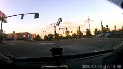 Red light runner almost t-boned me