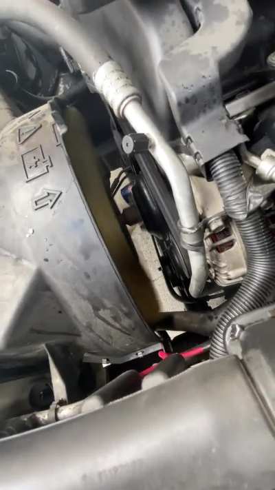 I had a bad coolant leak splatter all over the car started on the right side then as I started to drive up hill temp gauge jumped to red. Trying to narrow the issue? Any help is appreciate