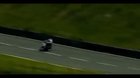 Motorcyclist makes a slight miscalculation