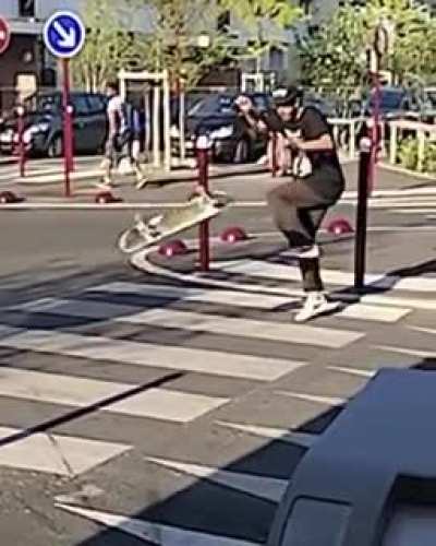 A for effort..