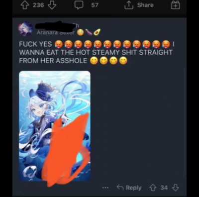 Genshin player moment 