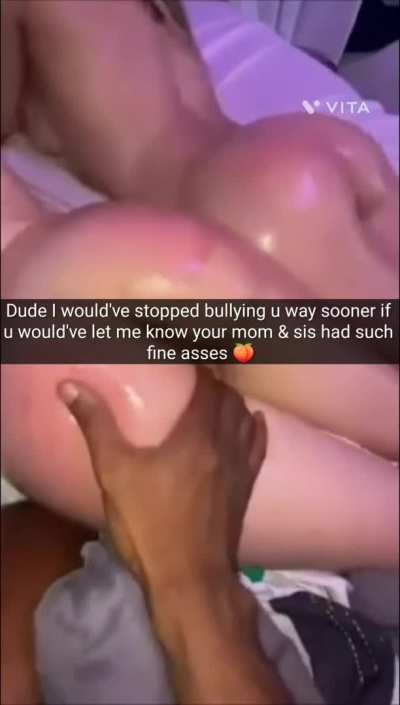 Who knew they'd both give in so easily? They're owned by your bully now!