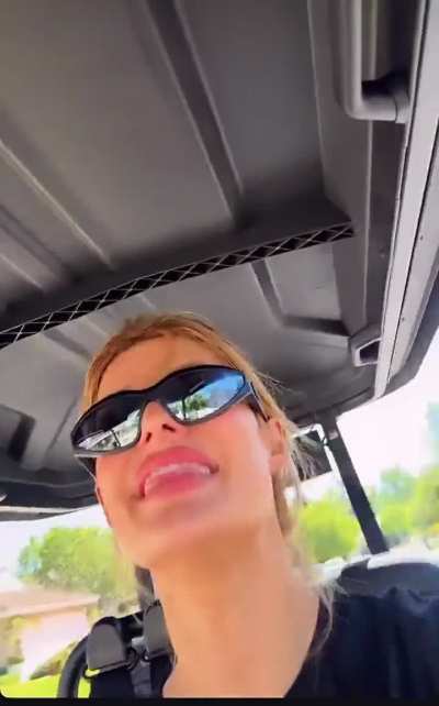 Golf cart thighs