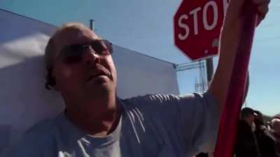 Kari Lake supporters in Arizona protesting election results