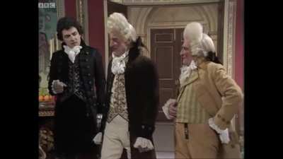 One does never speak the name of the Scottish Play (Blackadder)
