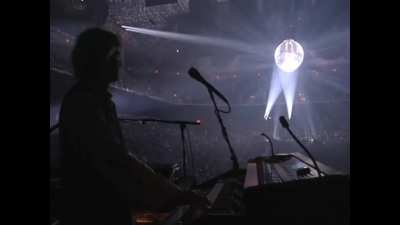 Finale of a Pink Floyd concert in 1994. The coolest thing you'll see today