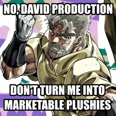 Joseph Joestar gets turned into a marketable plushie
