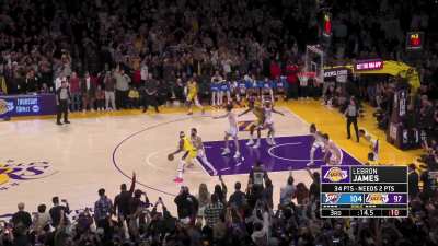 [Highlight] LeBron James is now the scoring King in the NBA