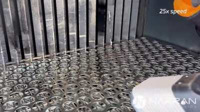 Laser Cleaning a Vintage Meat Grinder