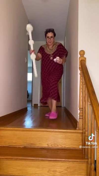 Mom on her way to ruin your day