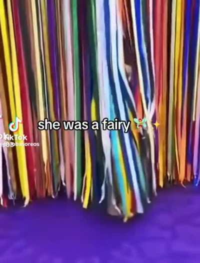 She was a fairy💀