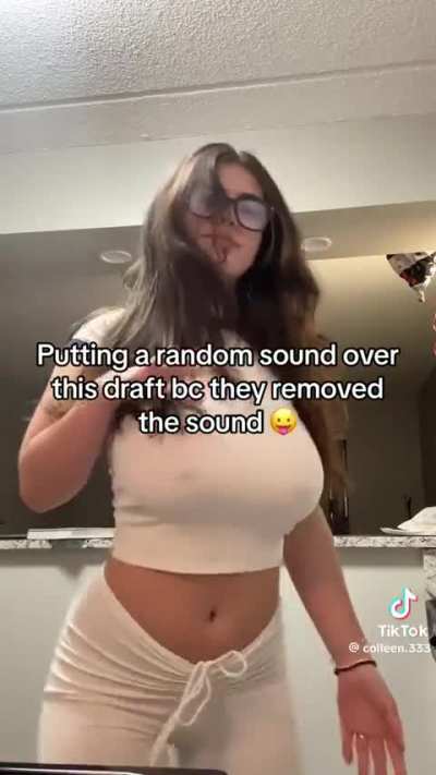 No bra white shirt