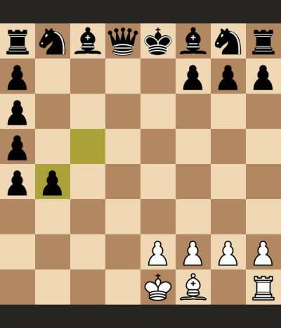 The bongcloud gambit accepted conga line variation