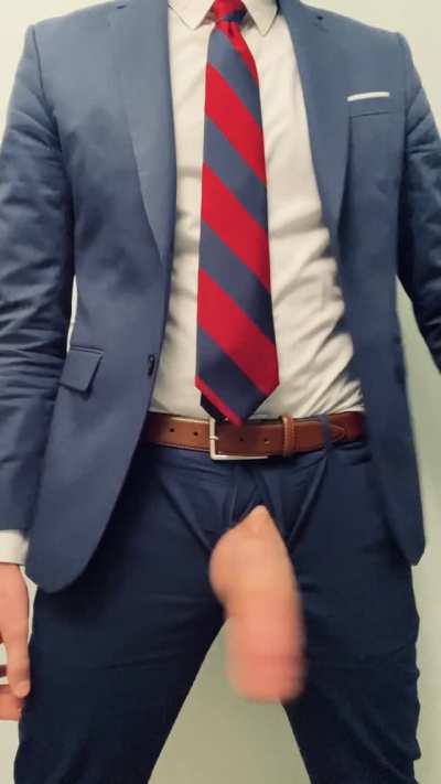 I’ll leave the suit on but you’ll take everything off