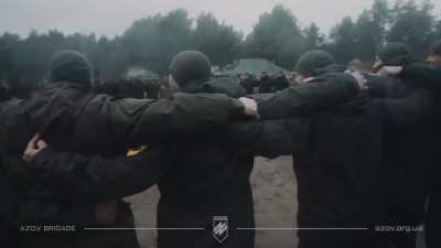 Another batch of recruits graduated the Azov military course, one of the toughest in the Ukrainian army. They officially received their elbow patches in the graduation ceremony. Azov helped liberate Mariupol once and they will do it again, now as a full-f